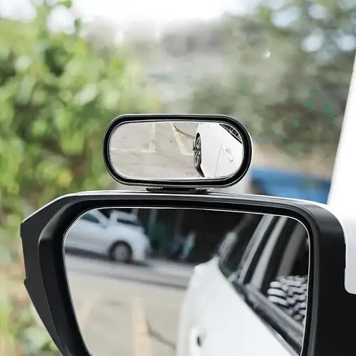 Espelho de ponto cego do carro 360 graus ajustável grande angular