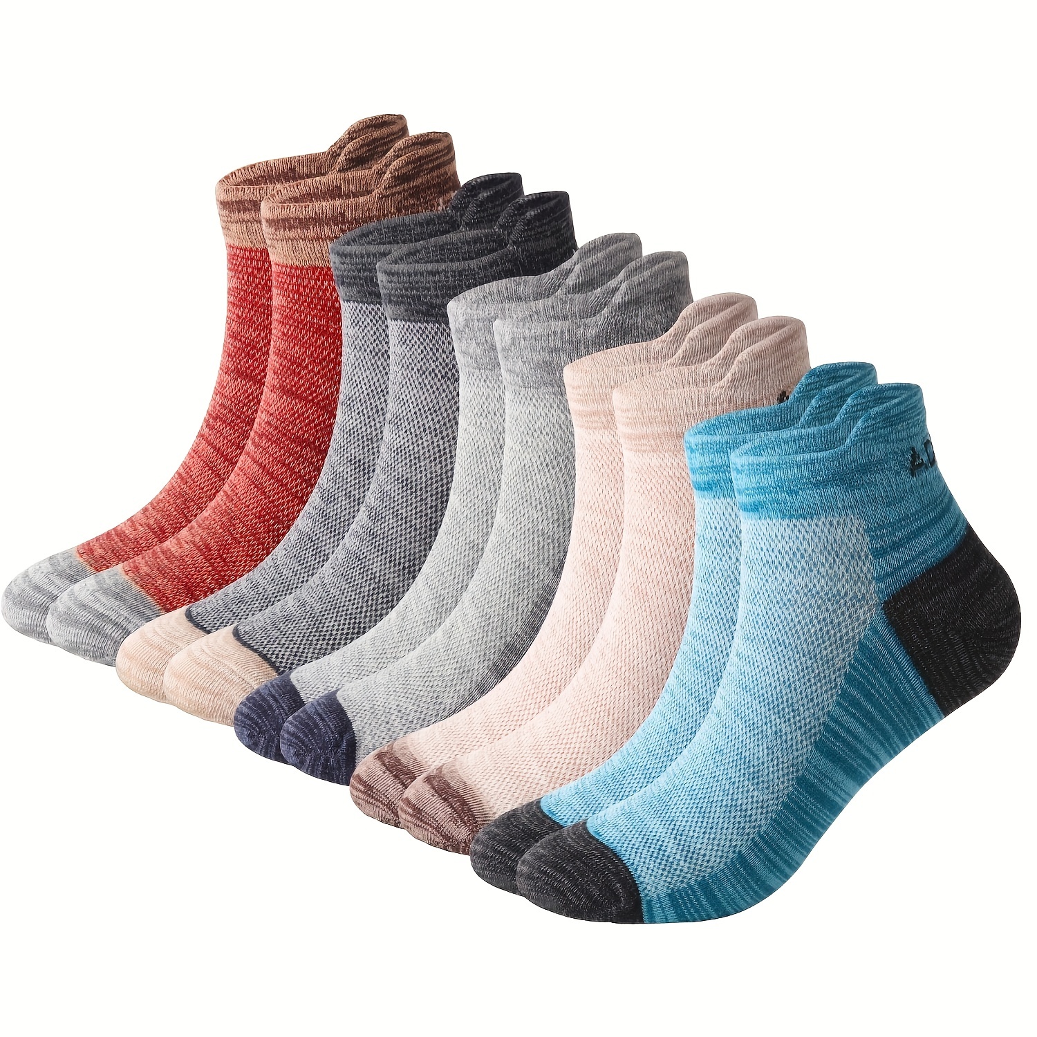 Men's Sports Socks High Quality Ankle Socks Cotton Summer - Temu