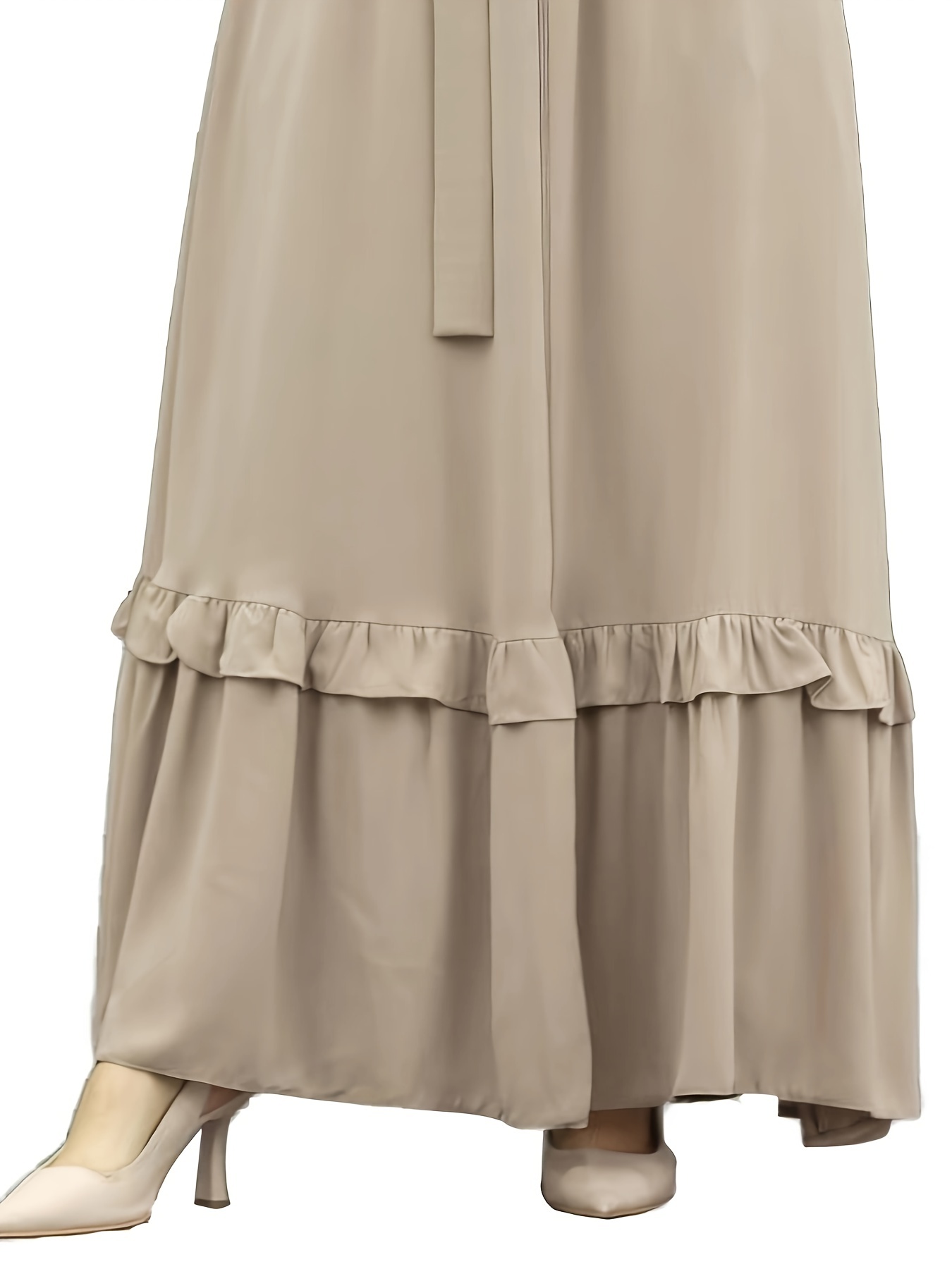 Ruffle 2025 kaftan skirt