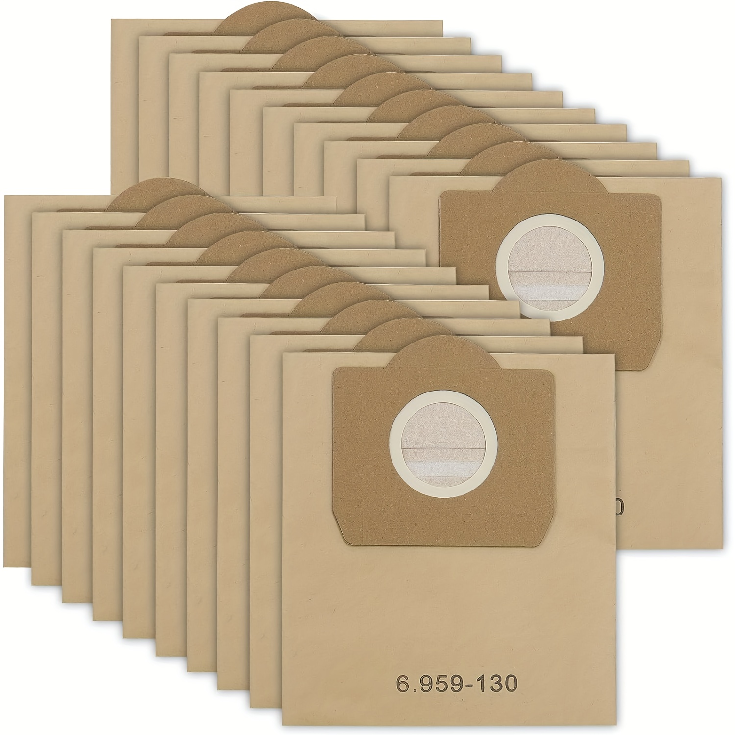 Sac Aspirateur Karcher 6.959-130.0 Filtre Sac Papier Pour Wd 3 Mv 3 Pack 12