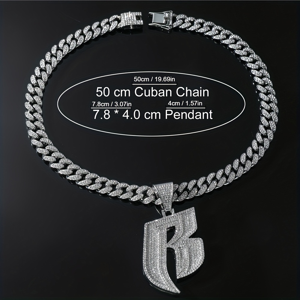 Dark Cuban Link Chain with Names