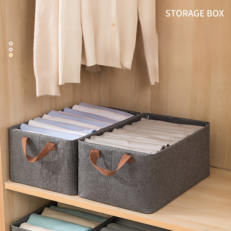 2PC Stackable Drawer Organizer Divider Closet Storage Box for