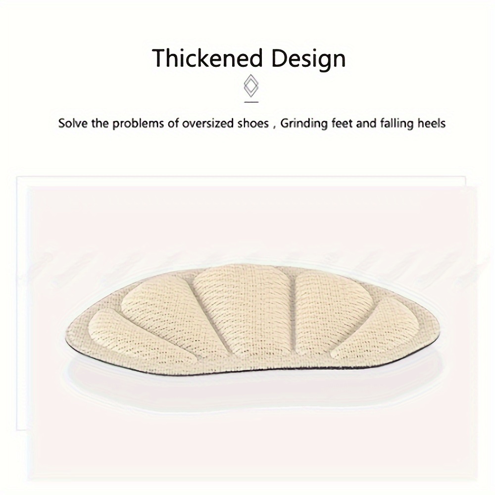 1pair Sports Shoe Heel Pads, Anti-wear Non-slip Heel Care Protectors