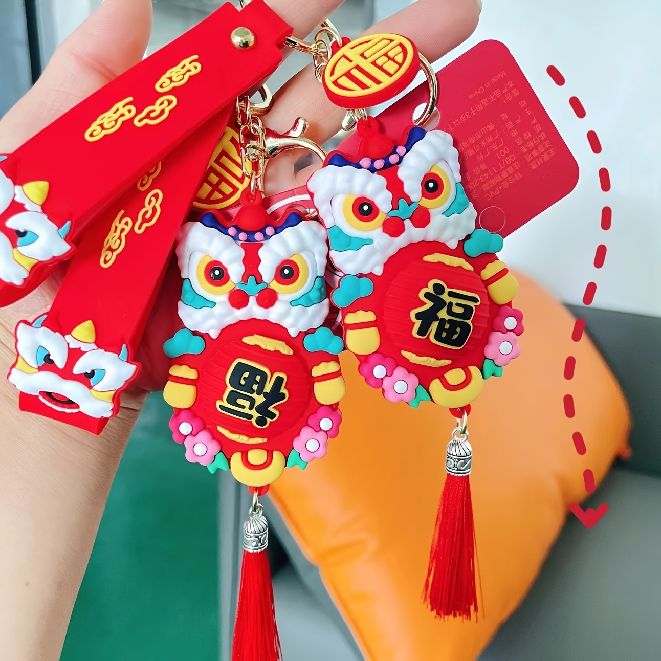 Chinese New Year Hand-woven Leather Keychain Gift Box, Chinese New Year  Gift, For Children, Year Of The Rabbit, Happy Lunar New Year, Chinese Lunar  New Year Supplies - Temu