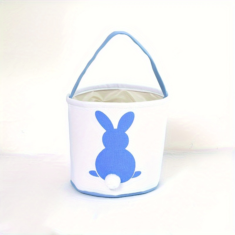 Easter Basket Easter Egg Decoration Plush Rabbit Tail - Temu