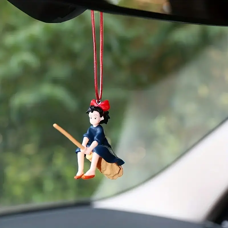 1pc Auto-Dekoration Anhänger, Niedliche Anime-Magical Girl Fliegen Anhänger  Hängeschaukel Für Rückspiegel Anhänger Auto-Innenraumdekoration Zubehör