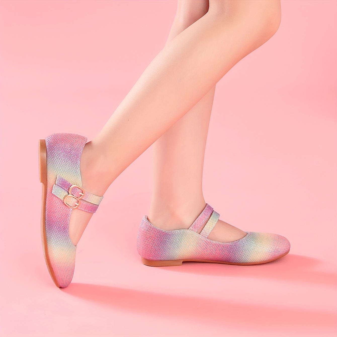 Sparkly on sale rainbow shoes