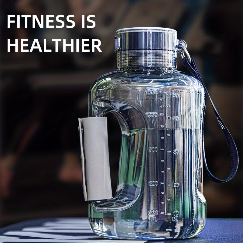 1.5L Hydrogen Rich Sports Water Bottle Large Capacity Hydrogen Rich Water  Cup Leakproof Battery Powered for Daily Drinking