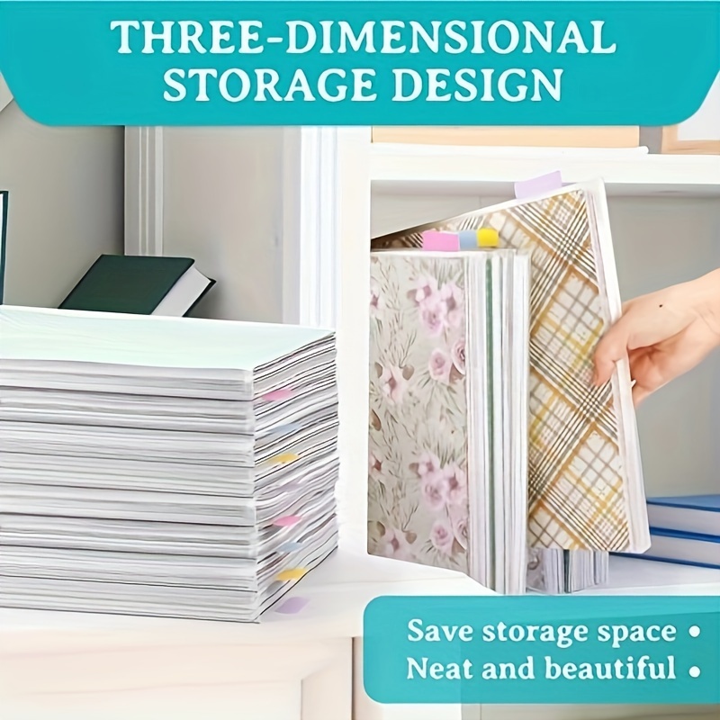 Scrapbook-Papieraufbewahrung 12-stöckig – Stapelbarer Organizer Für 30,5x30,5 Cm Papier