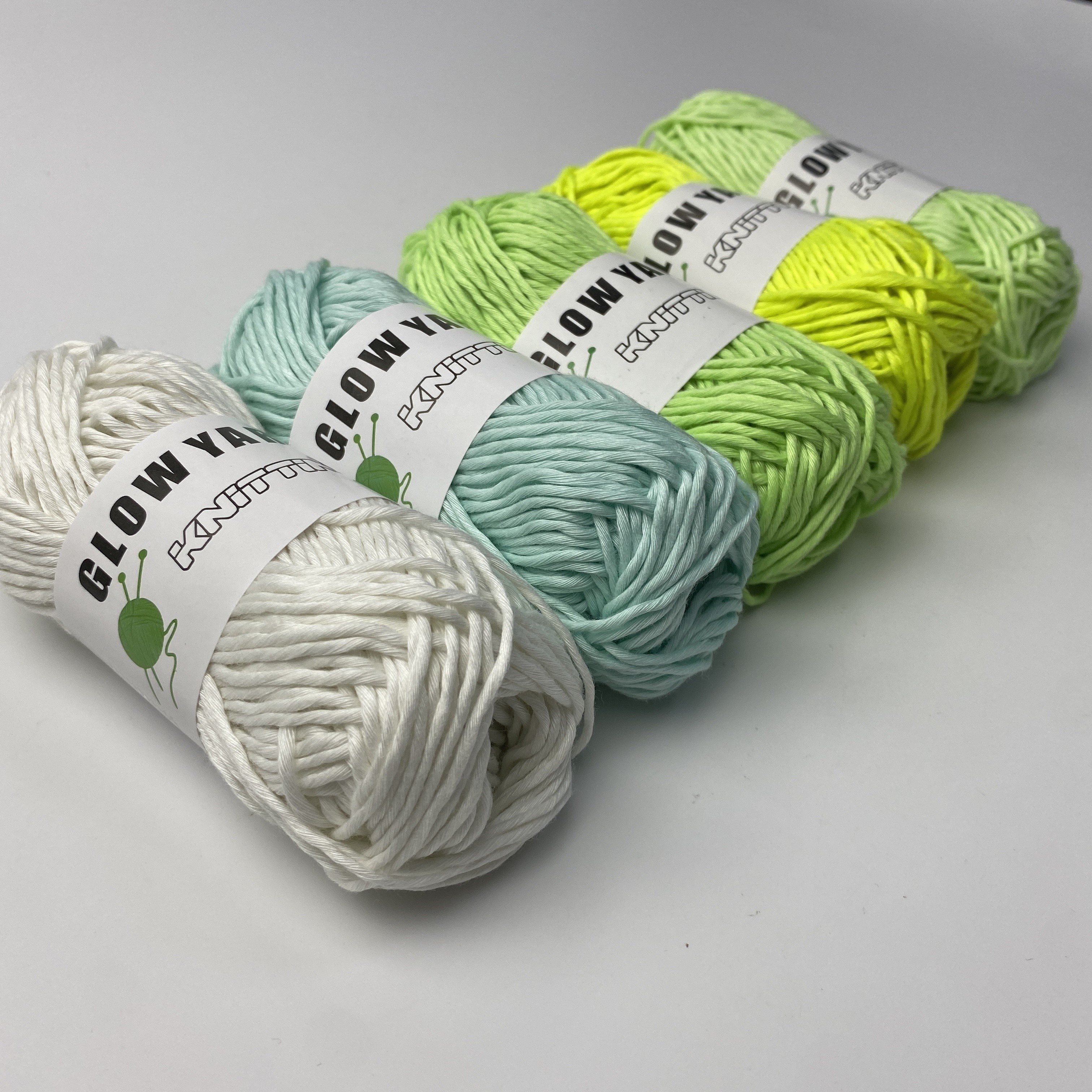 Glow In The Dark Yarn Luminous Yarn Soft And Perfect For Diy - Temu