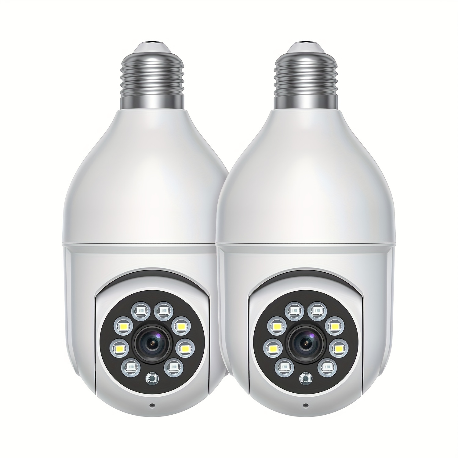 1080p Light Bulb Wireless Security Camera 355° Panoramic - Temu