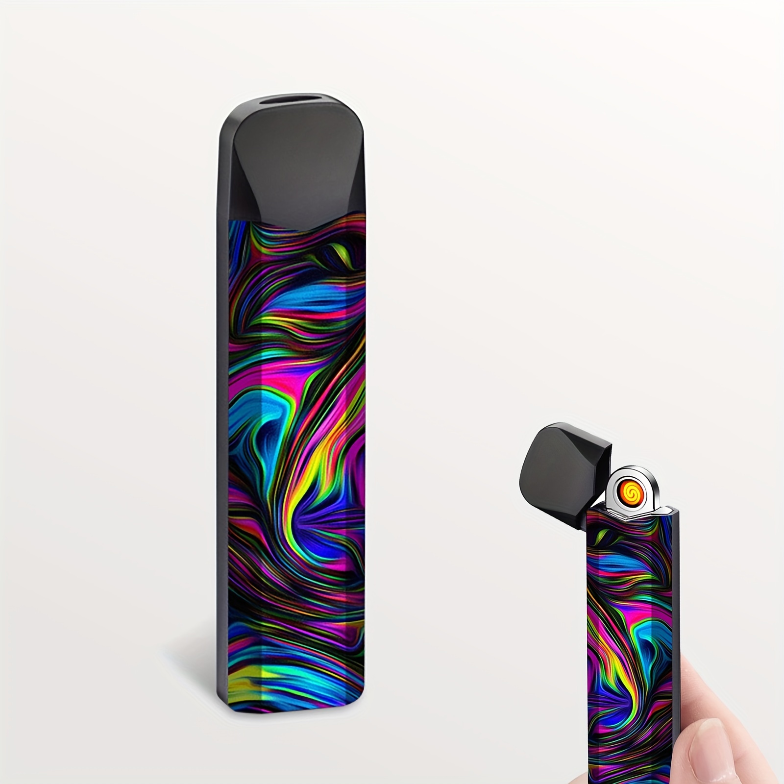 mechero eléctrico antiviento de inducción infrarroja, novedad recargable  USB encendedor de cigarrillos Tecnología de gadgets Accesorios inteligentes  para fumar accesorios regalos para hombre originales - AliExpress