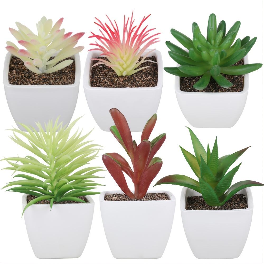 1 Pieza Plantas Suculentas Artificiales, Decoración Suculenta En