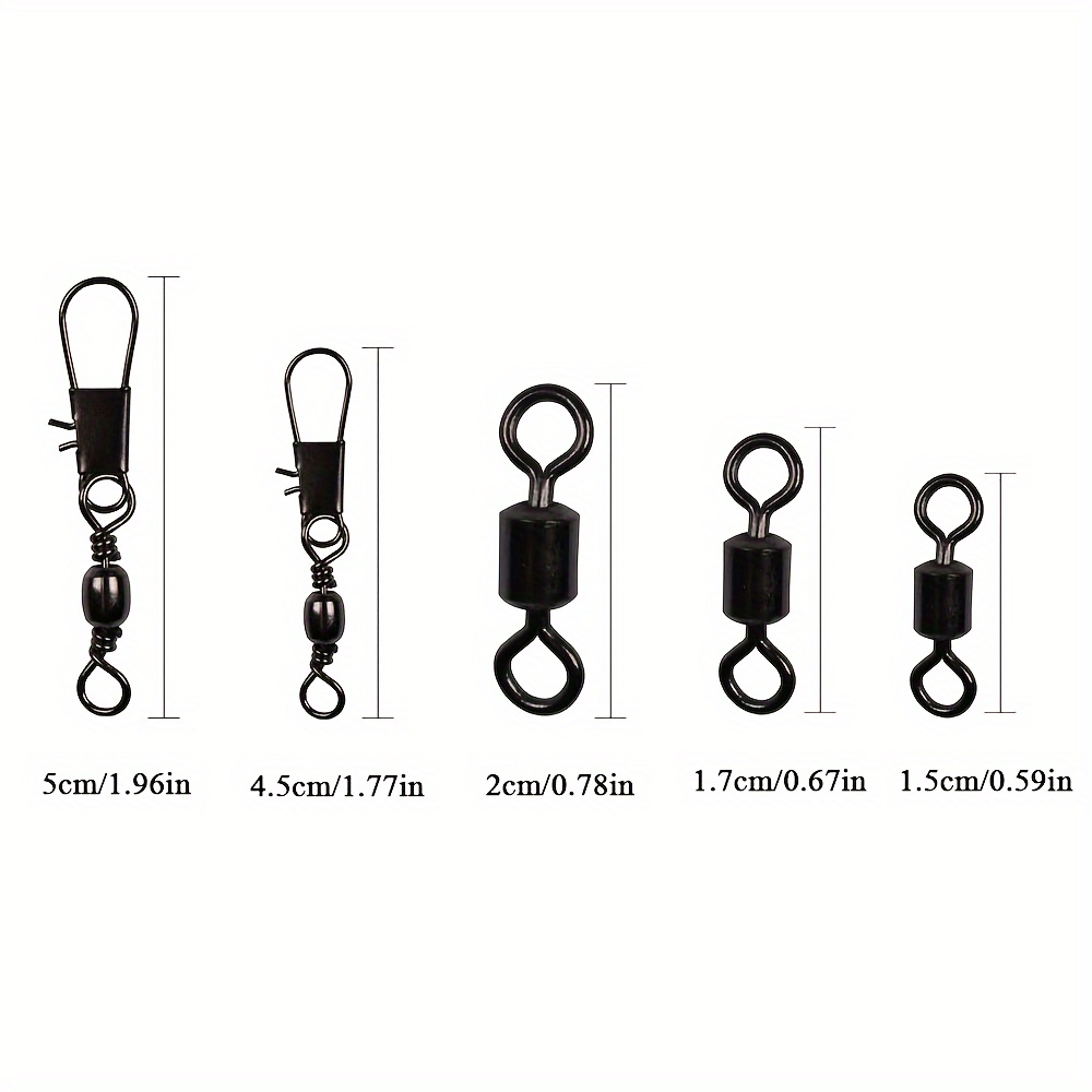 8 shaped Spinner Swivel Ring Fishing Line Hook Connector - Temu Italy