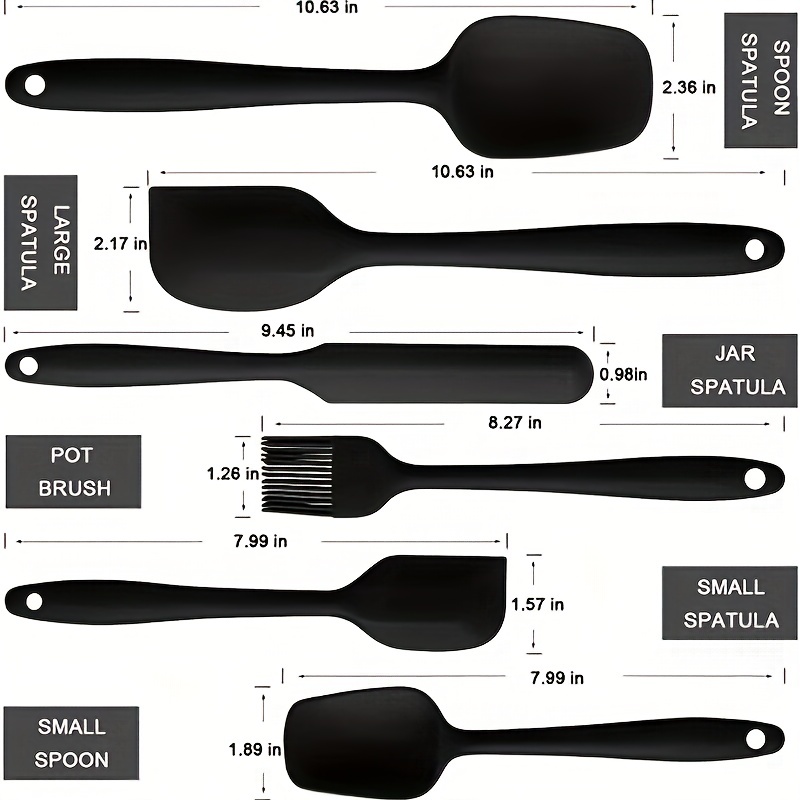 Premium Silicone Baking Tools Set Includes Spatulas Oil - Temu