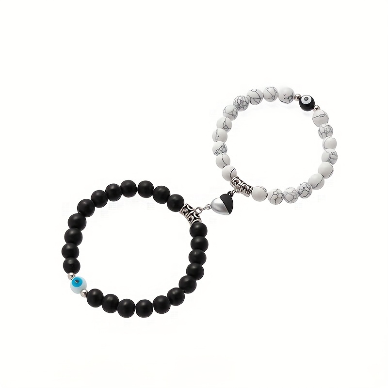 Evil Eye Bracelets Couple Temu