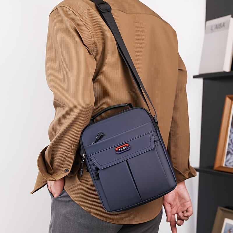 New Messenger Bag Nylon Canvas Cashier Bag Fashion Mens Mobile Phone Bag -  Clothing, Shoes & Jewelry - Temu