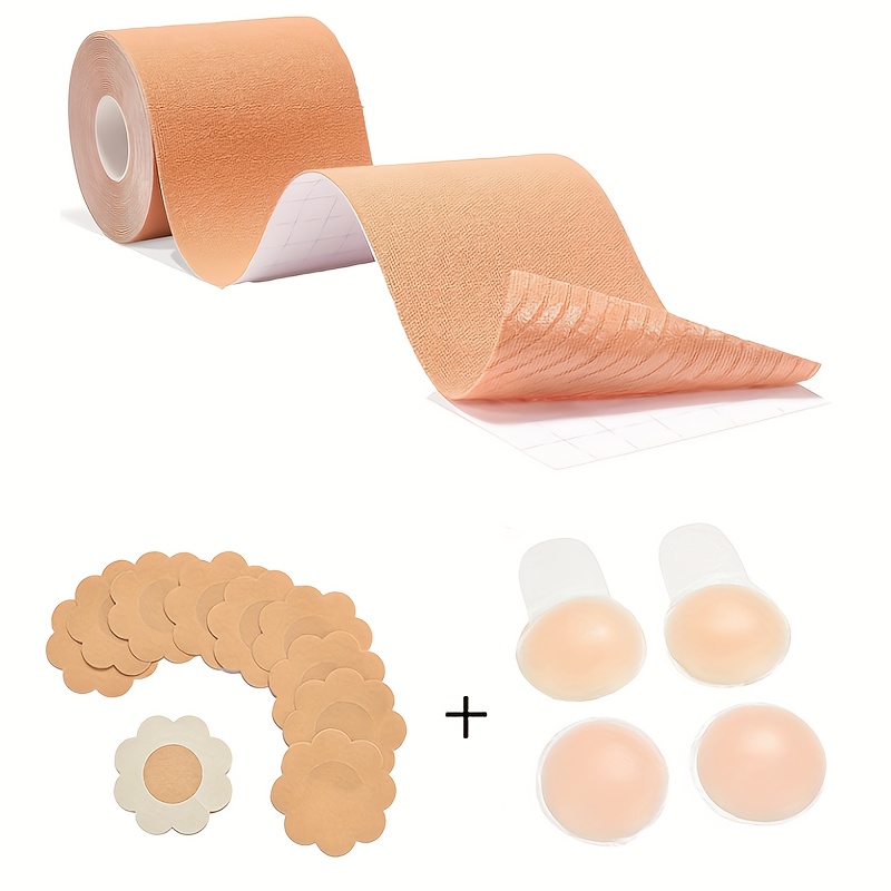 Invisible Breast Lifting Tape Breathable Adhesive Breast - Temu