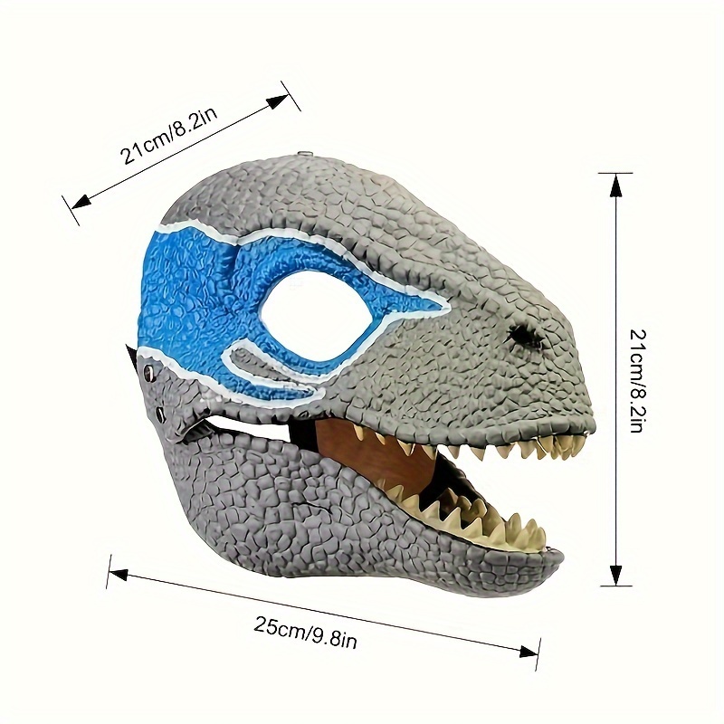 Moving Jaw Dinosaur Decor Mask  Dinosaur Mask Moving Jaw Furry
