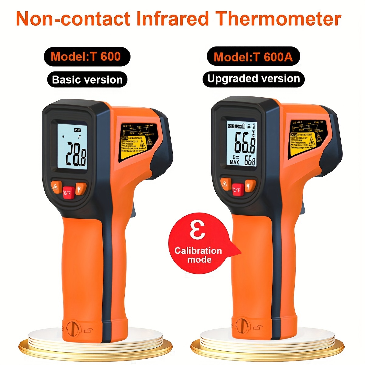 Infrared Thermometer Gun IR Laser Temperature Gun Digital