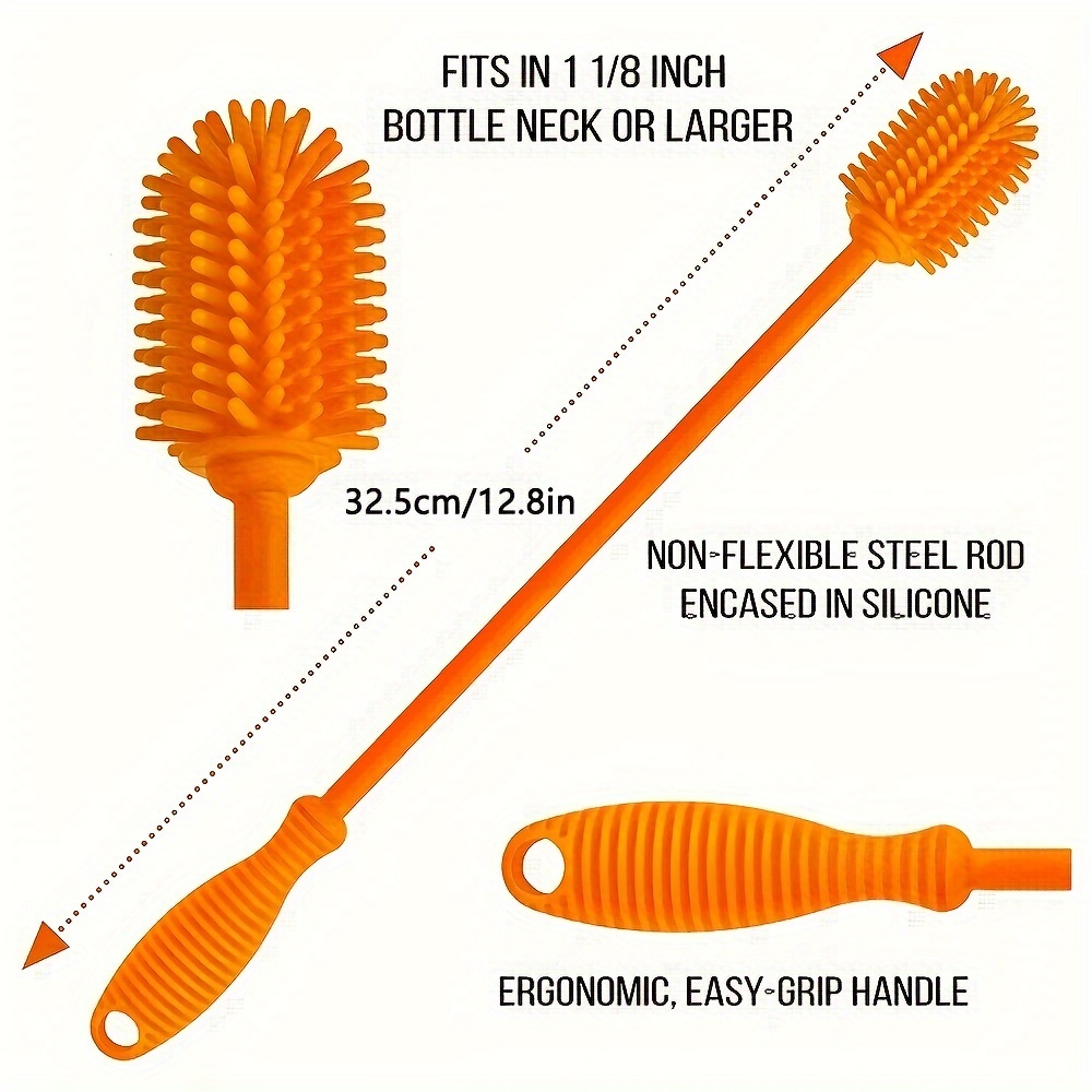 Cup Brush Long Handle Bottle Cleaning Brush Tea Stain - Temu