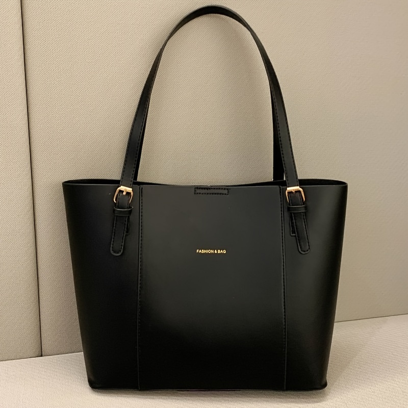 

Elegant Large Capacity Tote Bag For Women, Fashion Shoulder Handbag