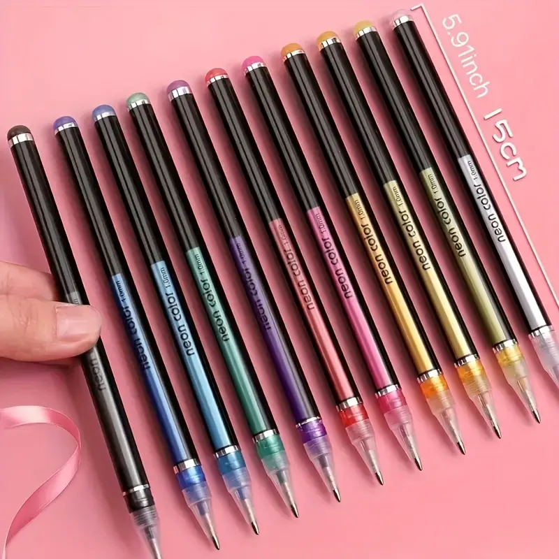 Gel Pens 48/60/100 Unique Colors (no Duplicates) Set For - Temu