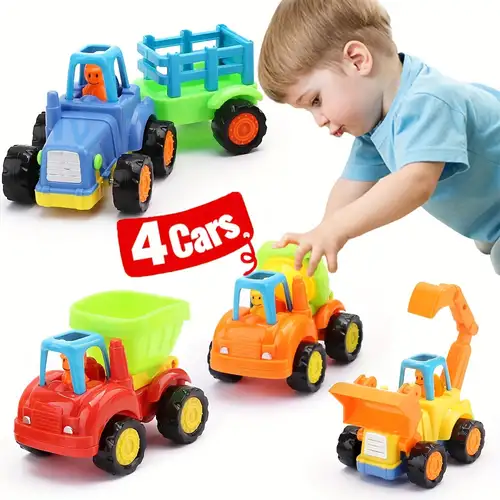 Juguetes robot para niños de 4 a 6 años, lindos juguetes de auto para niños  pequeños de 3 a 5 años, juguetes de automóvil con música, autos de