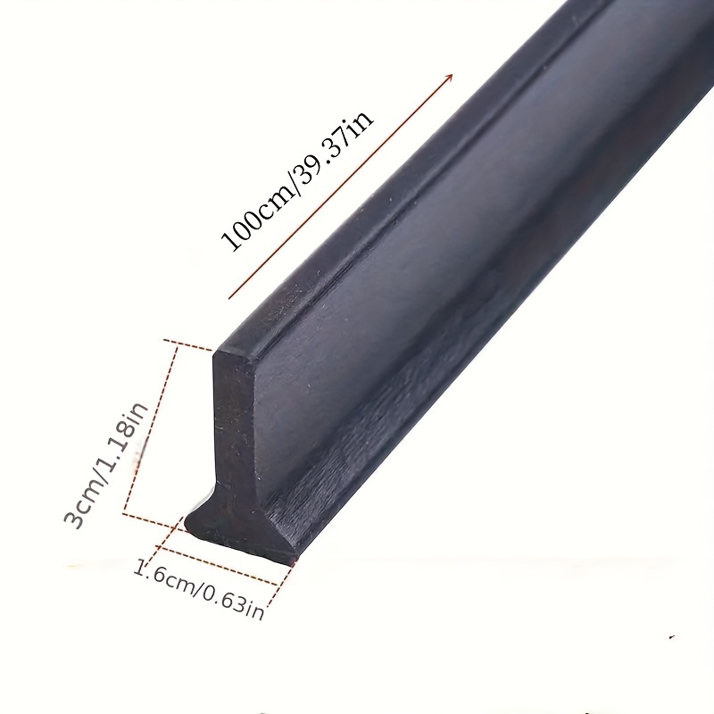 rubber water stopper trim for barrier