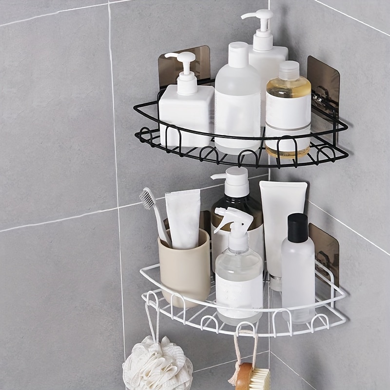 Bathroom Shower Caddy Wall Mounted Shampoo Holder Organizer - Temu