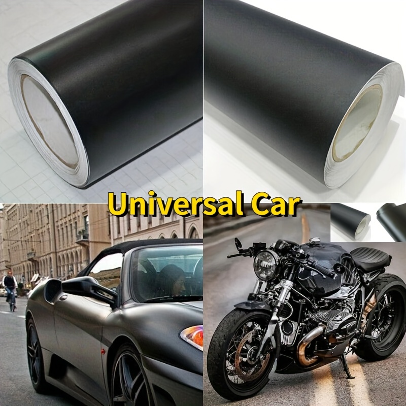 Matte Black Vinyl Wrap Car Wrap Film Car Auto Motorcycle Wrap Accessories