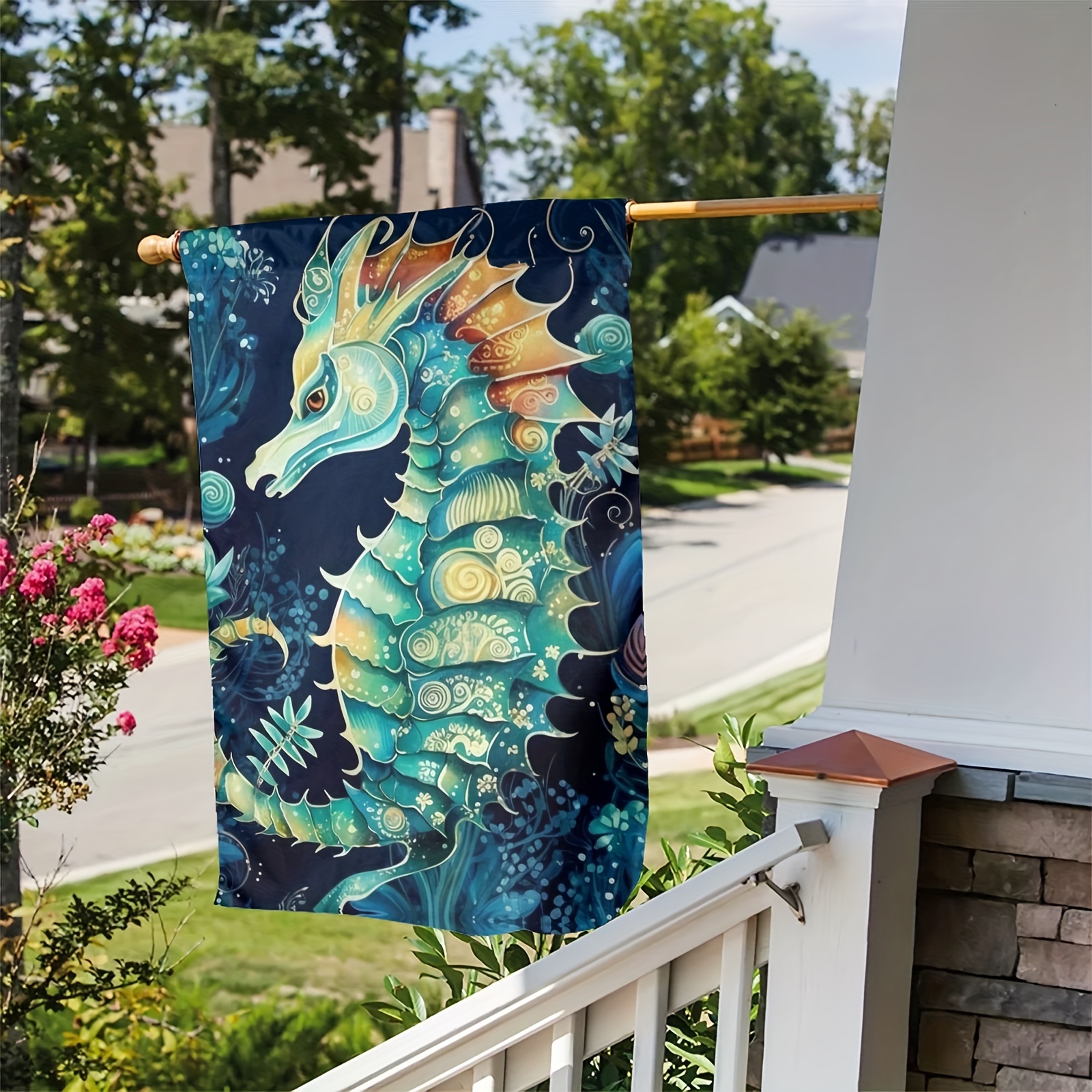 Fish Garden Flag 