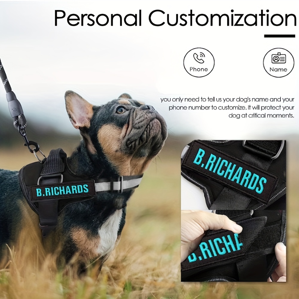 Custom Patch Dog Patches Personalized Removable Tactical - Temu