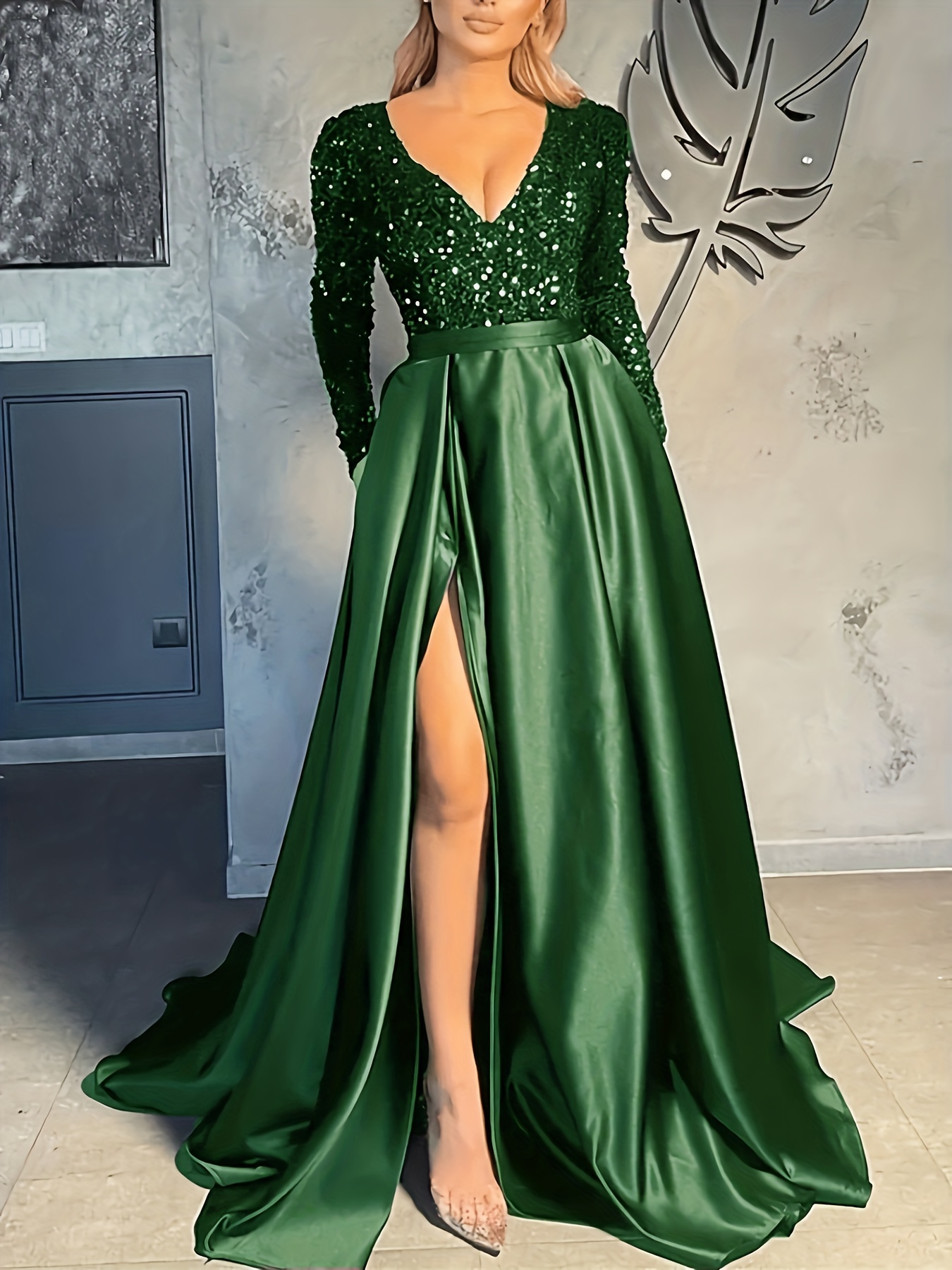 Tiffany Women's Prom Dress Poly-Spandex Soft Corrall Size 6 Sheath Pro –  Something Blue