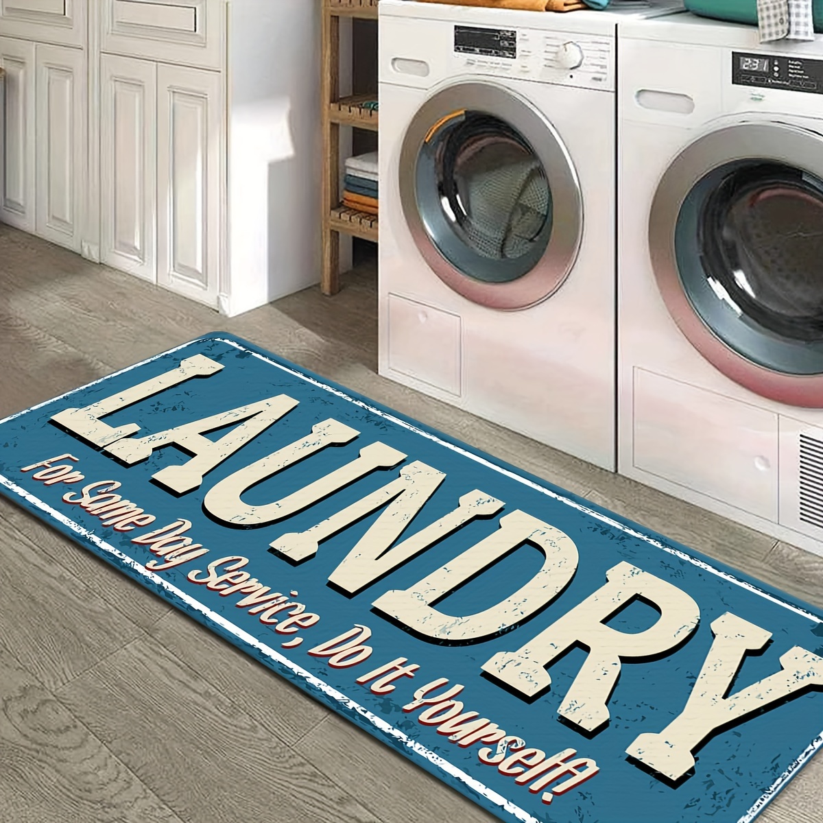 Water Absorbent Non-slip Laundry Room Rug, Machine Washable, Super  Absorbent Mudroom Runner, Farmhouse Kitchen Floor Mat, Bathroom Laundry  Room Decor Accessories - Temu