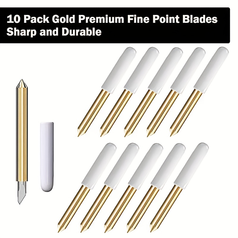 Fine Point Blade Replacement Blade And Housing For Cricut Maker 3, Maker,  Explore 3,One Cutting Blades For Glitter Vinyl