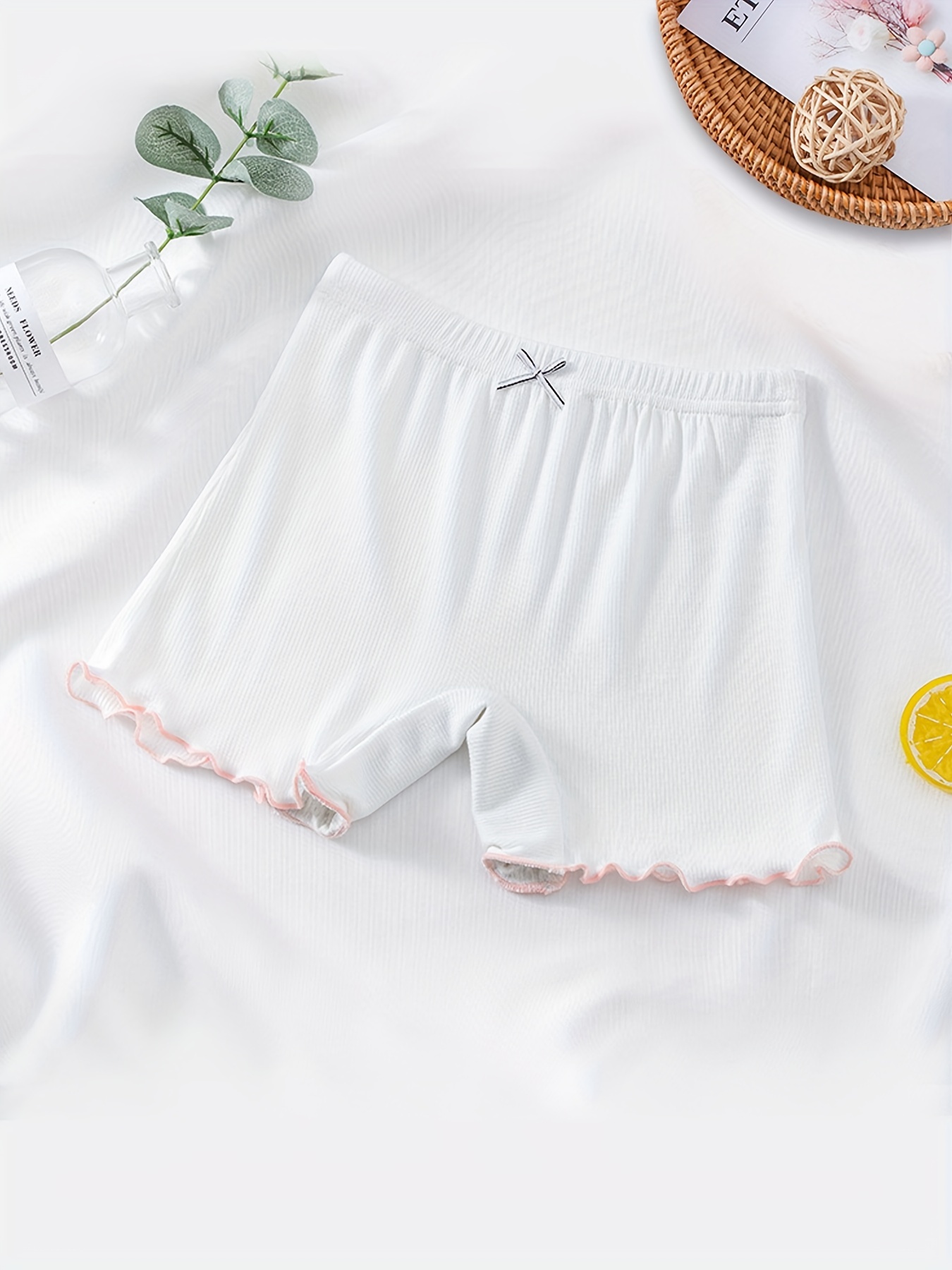 Panties 12 Years Girl Boxers Teen Girls Underwear Bottoms Pant Short Beach  Pants For Children Safety Shorts White2439 From 8,93 €