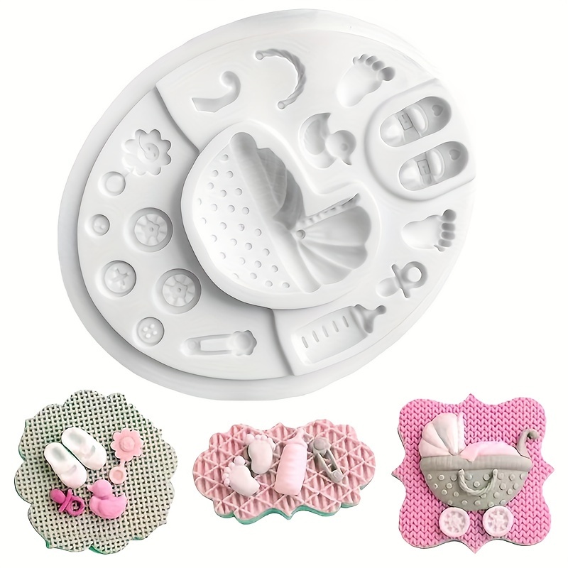 Product Highlight: Silicone Baby Mold For Fondant And Chocolate