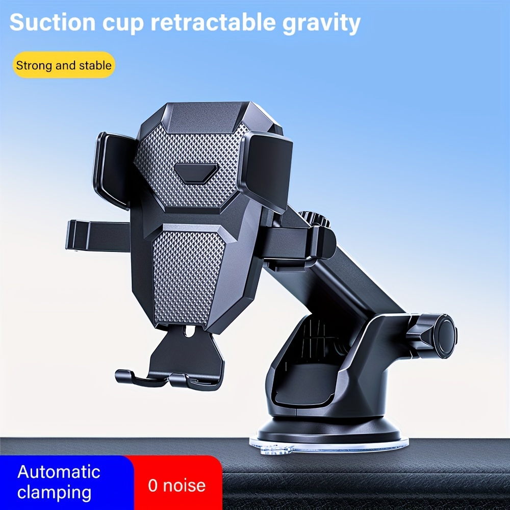 Sucker Car Phone Holder Mount Stand For GPS Telefon Mobile Cell Support For  IPhone 13 12 11 Pro Xiaomi 360 Degree Adjustable Suction Cup Car P