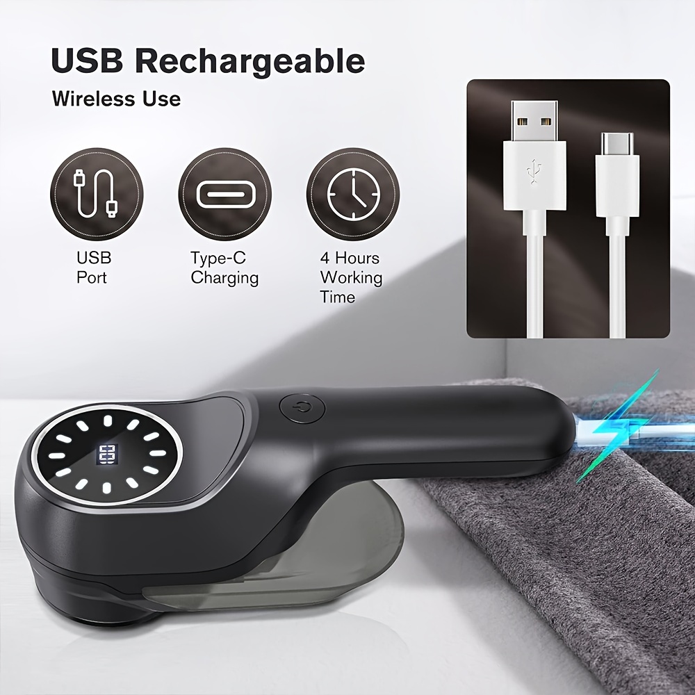 HIGHTECH Electric Lint Remover for Clothes, Electric,lint Roller for Woolen  Sweaters, Blankets, Jackets, Curtains lint