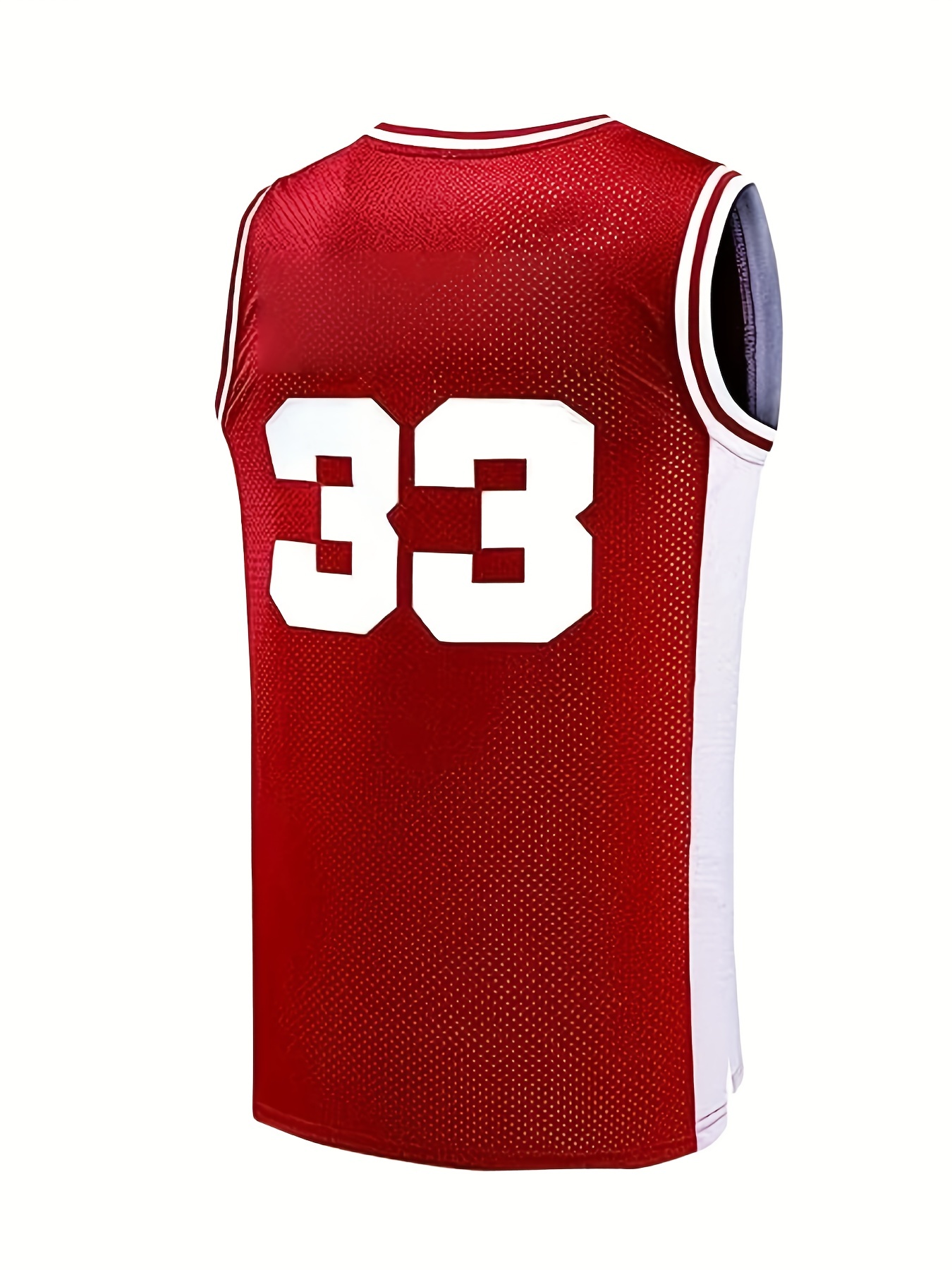 Camiseta de baloncesto para hombre 33 camisetas de baloncesto para hombre  S-2XL color rojo – Yaxa Guatemala