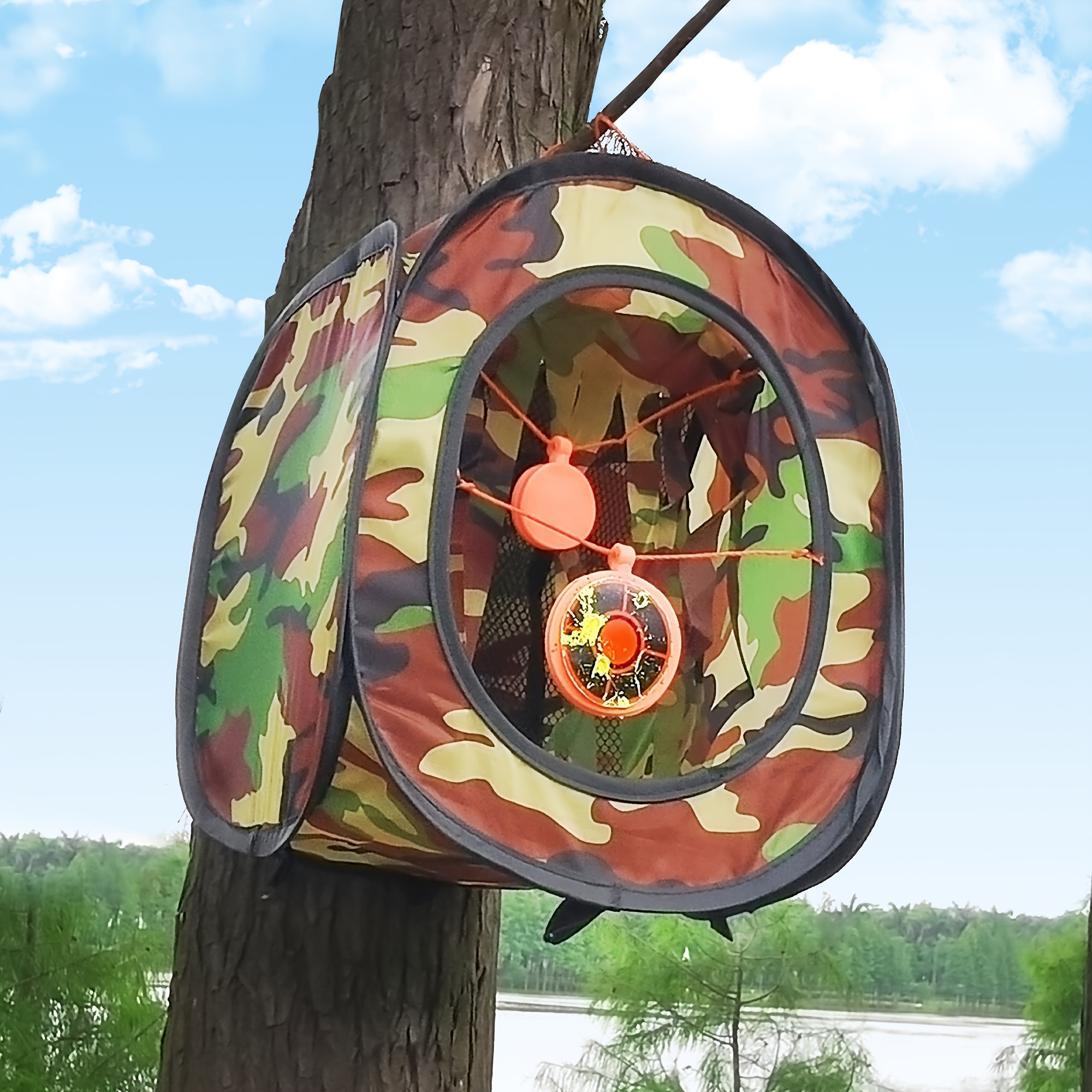 Fully Foldable Slingshot Target Box, Indoor Slingshot Practice, Portable  Slingshot Target Box, Multi-purpose Camouflage Target Box