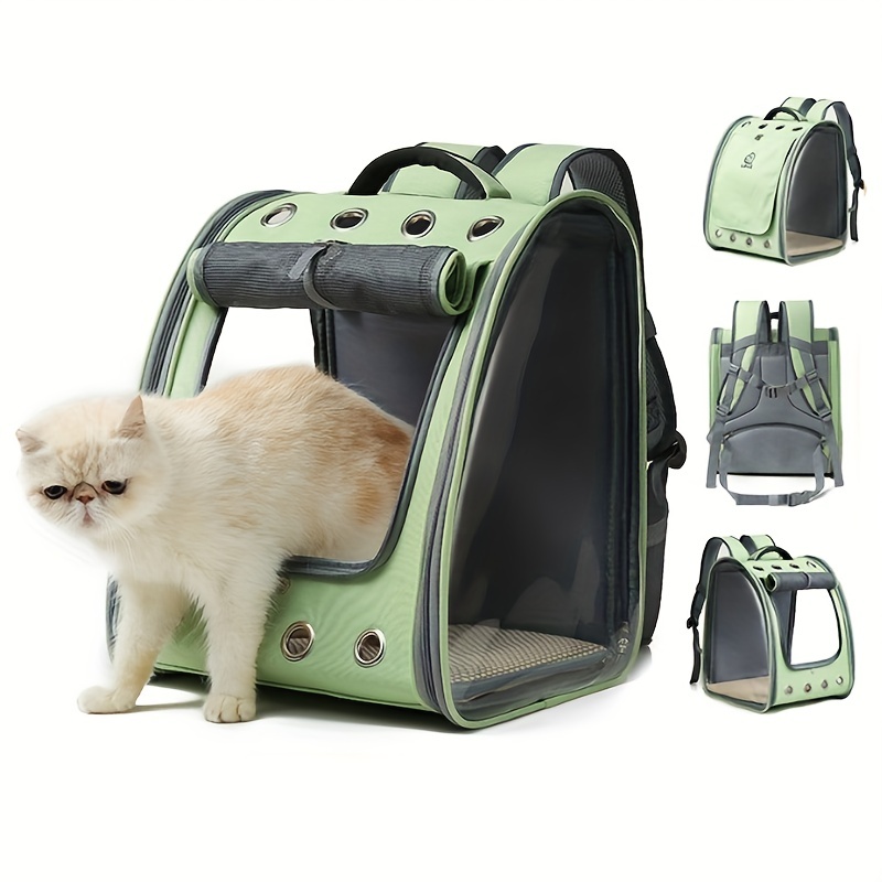 Cat Backpack Carrier Bubble Bag, Transparent Space Capsule Pet