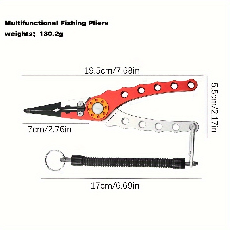 Aluminum Alloy Fishing Pliers Long Mouth Fishing Line - Temu Philippines