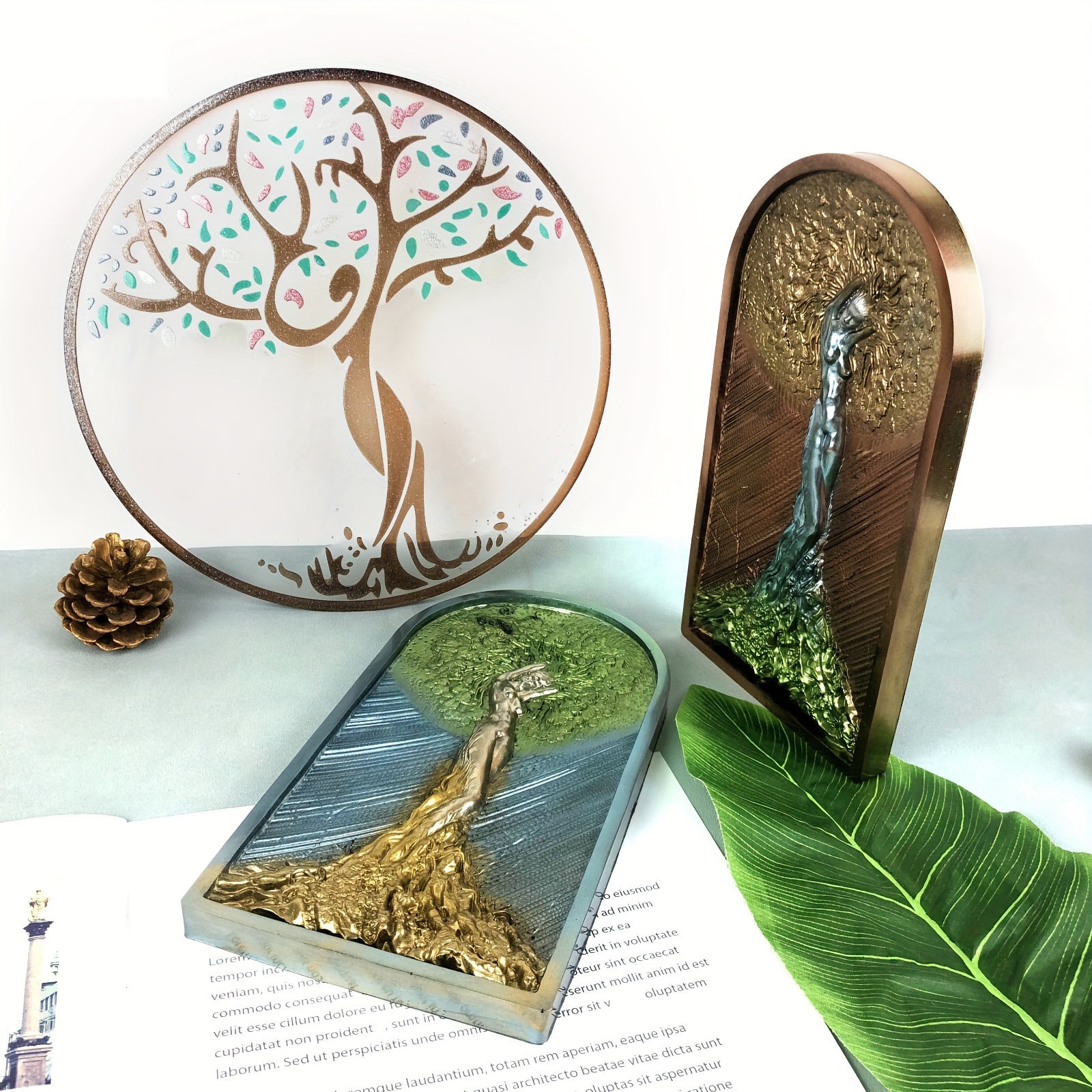 1pc Epoxy Resin Tree Of Life Pendant Silicone Molds, Life Tree Silicone  Mold DIY Craft Art For Home Wall Hanging Decoration Home Decoration Art Mold