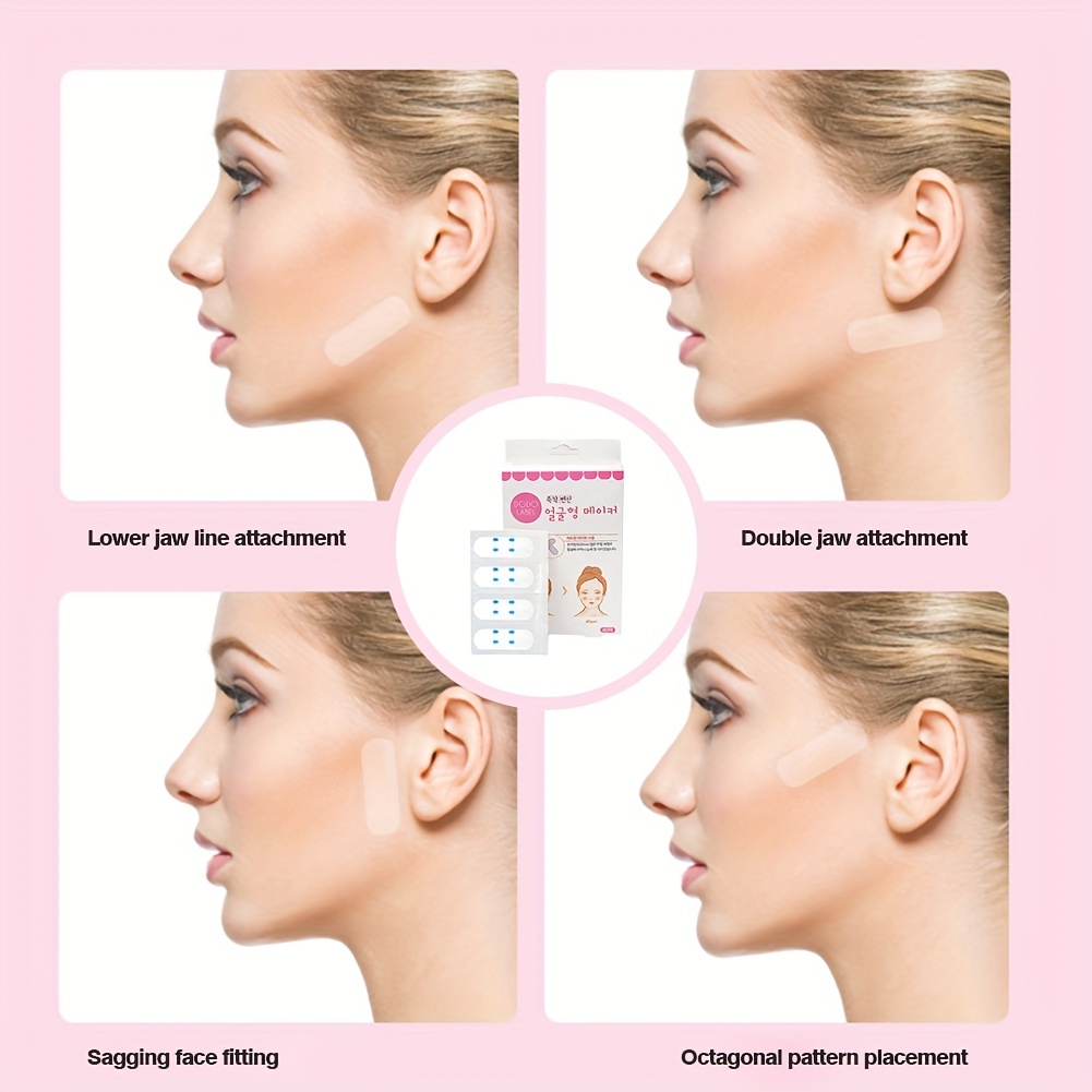 Face Lift Tape Invisible Breathable Lift Face, Tighten Chin V Face