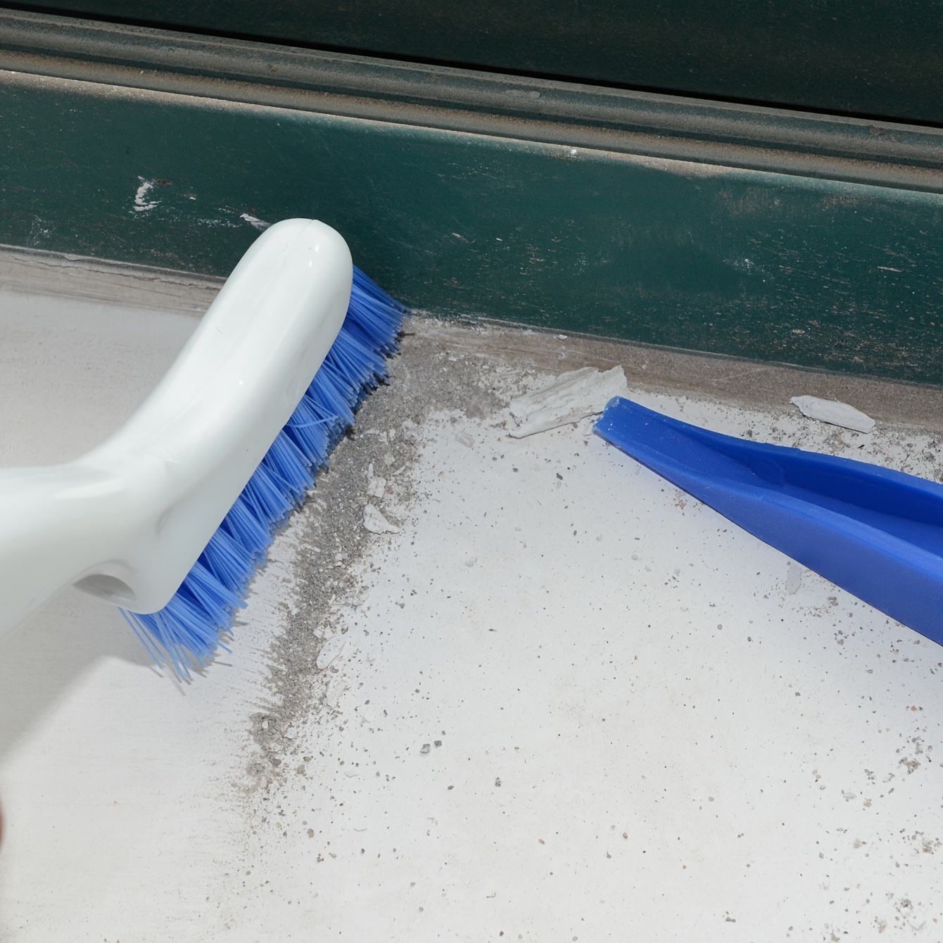 1pc Window Sill Cleaning Brush Set For Household Edges And Gaps
