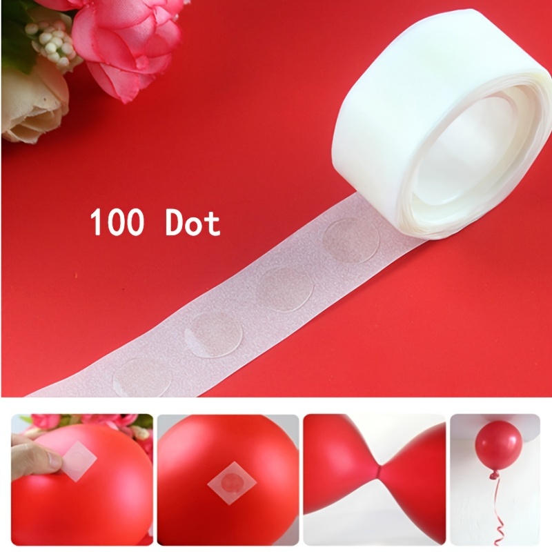 100 point Balloon Glue Dot Wedding Supplies Dot Glue Stick - Temu