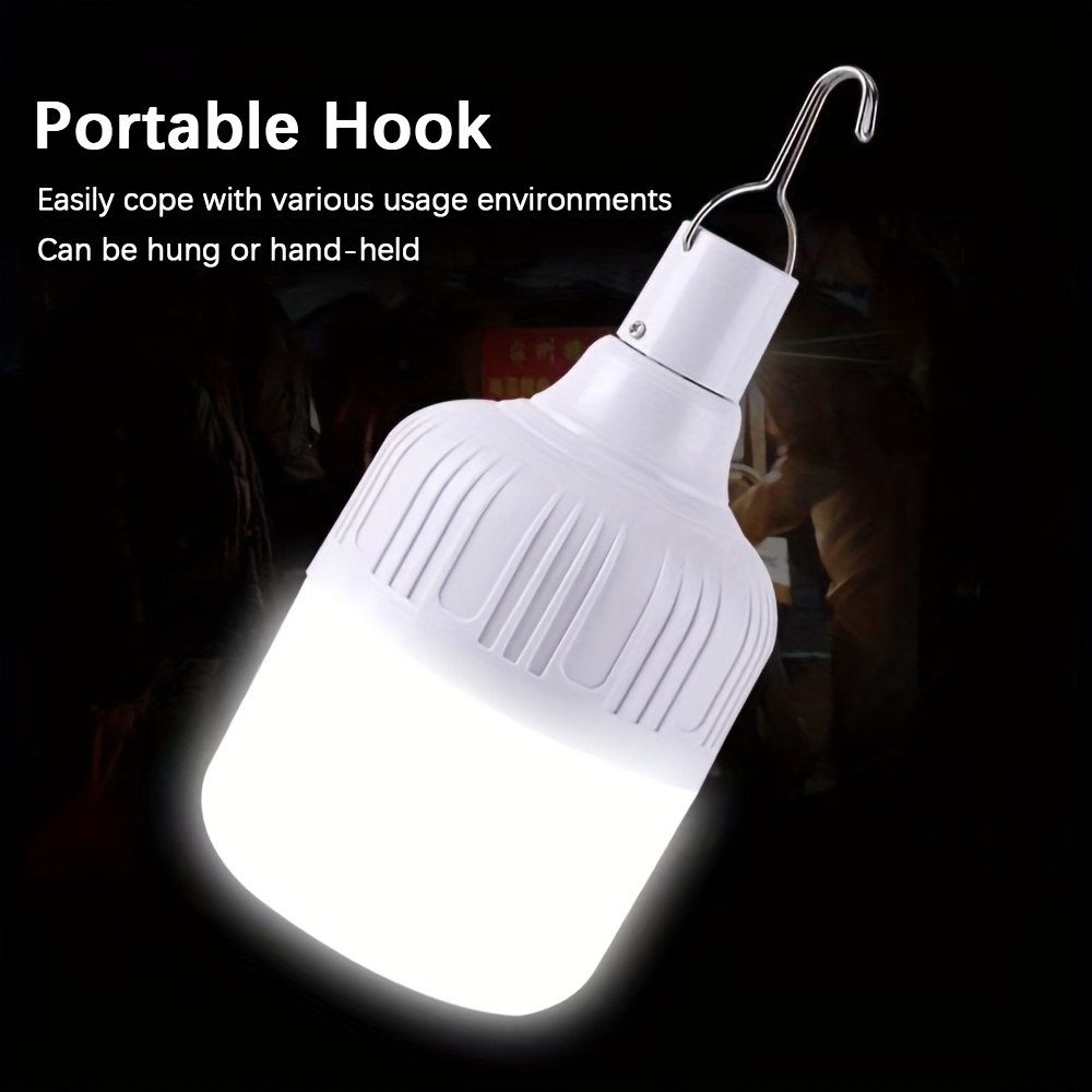 LED Camping Light USB Rechargeable Bulb For Outdoor Tent Lamp Portable  Lanterns Emergency Lights For BBQ Hiking Outdoor No.03 