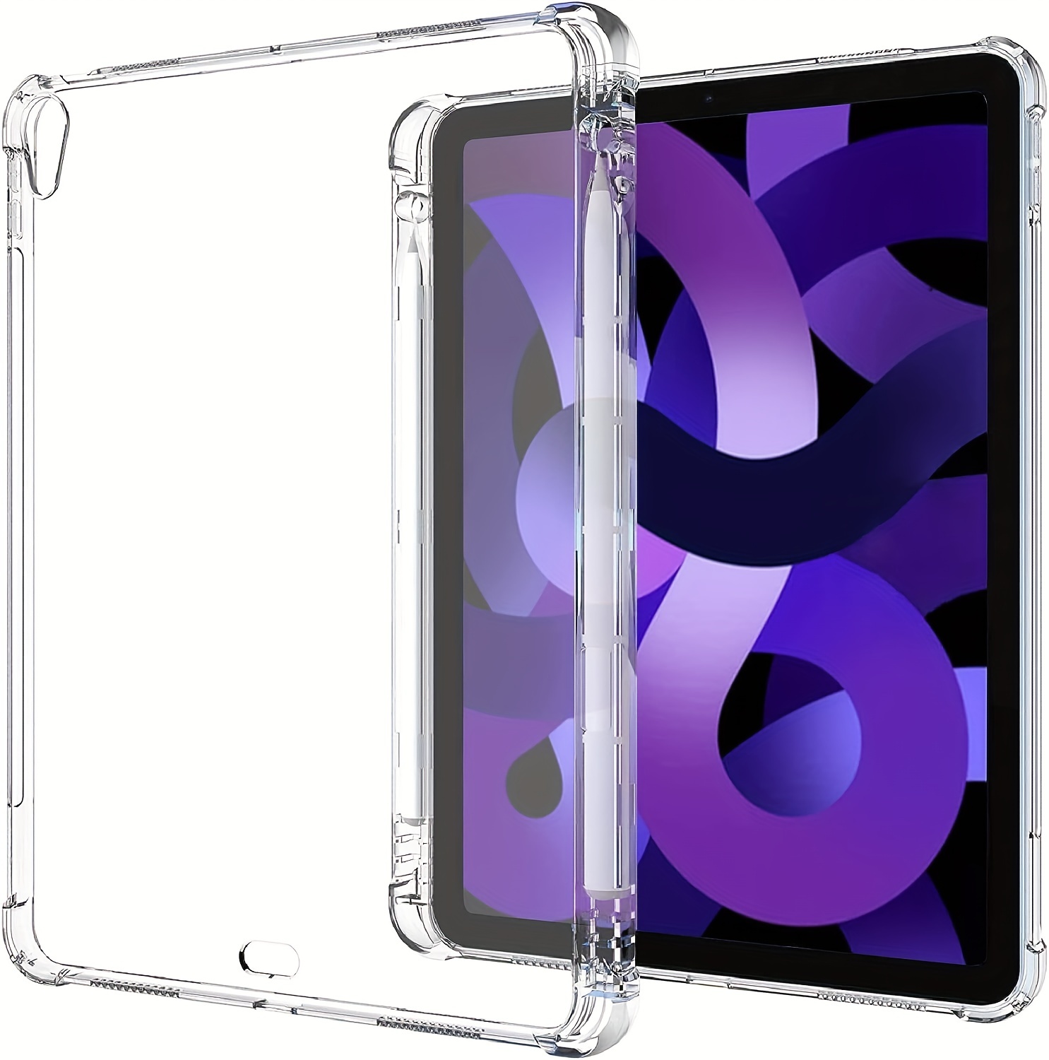 Coque iPad 10.2 2019/2020/2021 Antidérapante en TPU - Transparent